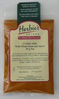 Herbie's Curry Mix with whole seeds & spices - 50g
