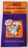 Saucy Spice Co Javanese Chicken - 35g. Gluten Free