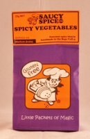 Saucy Spice Co Spicy Vegetables - 25g. Gluten Free