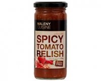 Maleny Cuisine Spicy Tomato Relish - 275g. Gluten Free