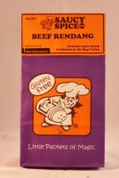 Saucy Spice Co Beef Rendang - 20g. Gluten Free
