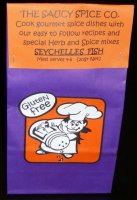 Saucy Spice Co Seychelles Fish - 20g. Gluten Free
